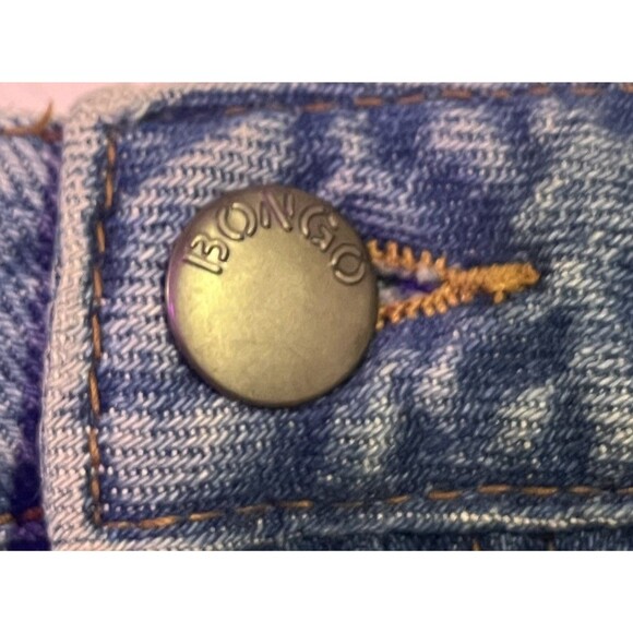 Vintage Y2K Bongo Distressed Denim Mini Skirt Size Medium EUC - Picture 3 of 6